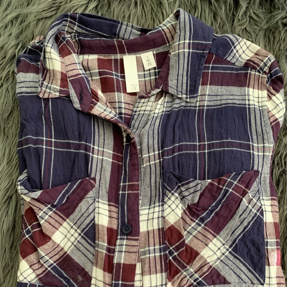 Purple flannel